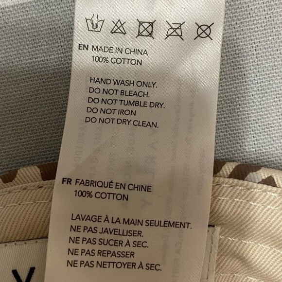 Women’s VARLEY James Adjustable Cap CUTE Tan Leo Hat Anthropologie Leopard Print - Picture 9 of 9